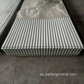 Lámina de metal galvanizado de 0.13 mm Roja de acero corrugado